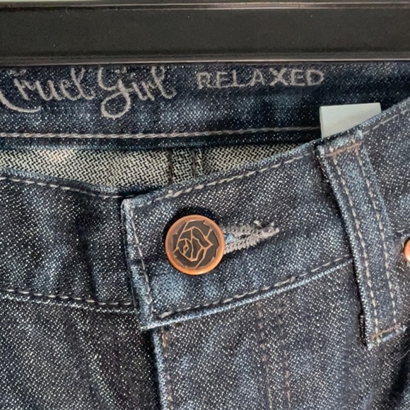 Cruel Girl Women's Straight Leg Jeans - Dark Gray - Picture 7 of 11